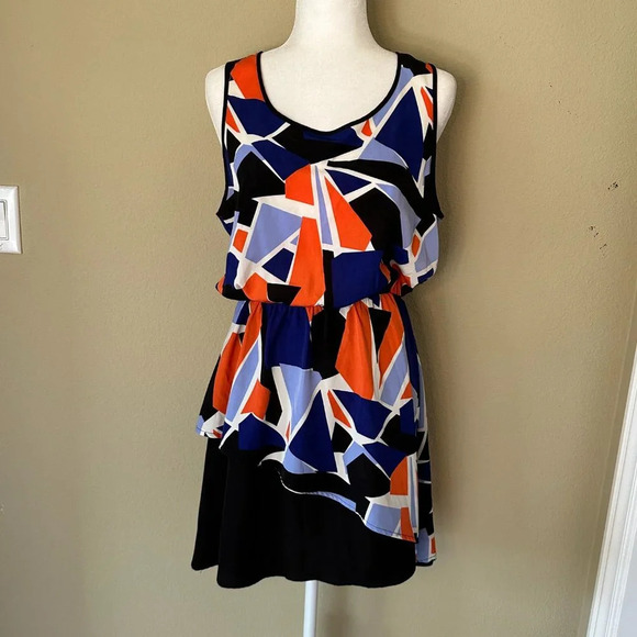 NORDSTROM Harlowe & Graham Layered Tank Mini Dress - Large - Picture 6 of 9
